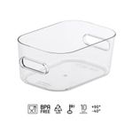Casa si Gradina - Mobilier - Organizare si depozitare - Cutii depozitare - Cutie organizare si depozitare SmartStore Compact Clear XS, Plastic, Transparent, 0.6 L, 14.5x9x6 cm - Infinity.ro