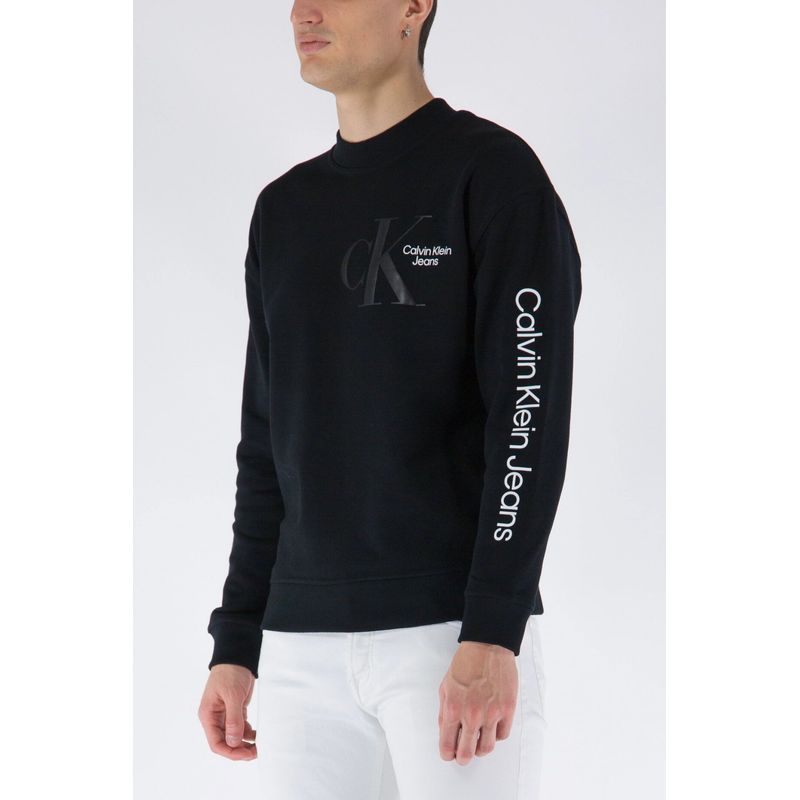 Fashion, accesorii si bijuterii - Barbati - Imbracaminte - Hanorace barbati - Hanorac barbati Calvin Klein J30J320040, L INTL, Negru - Infinity.ro