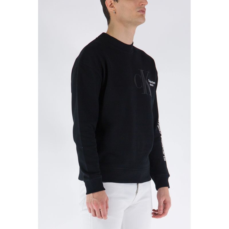 Fashion, accesorii si bijuterii - Barbati - Imbracaminte - Hanorace barbati - Hanorac barbati Calvin Klein J30J320040, L INTL, Negru - Infinity.ro