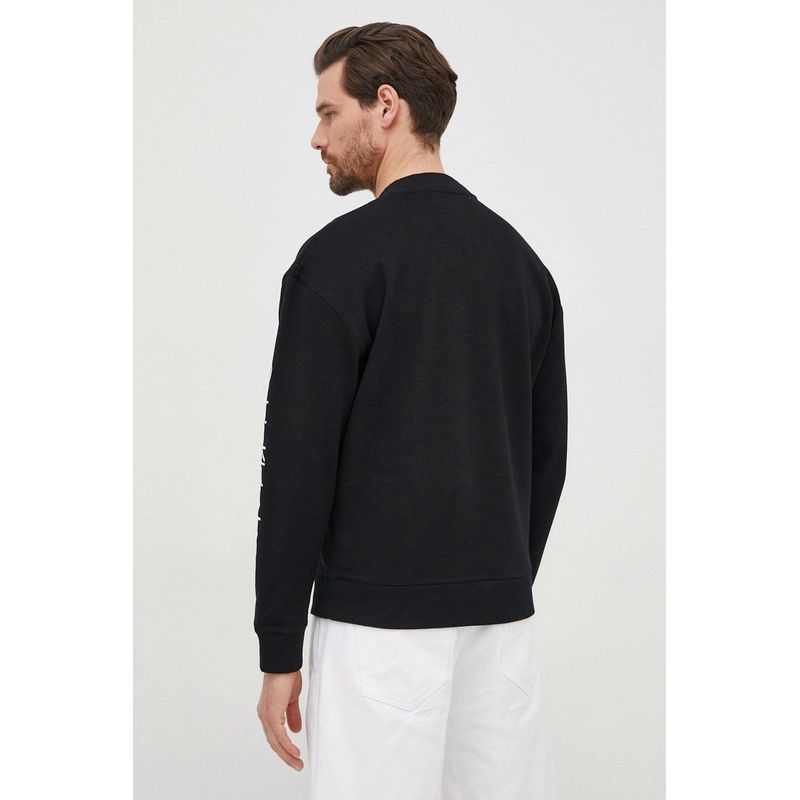 Fashion, accesorii si bijuterii - Barbati - Imbracaminte - Hanorace barbati - Hanorac barbati Calvin Klein J30J320040, L INTL, Negru - Infinity.ro