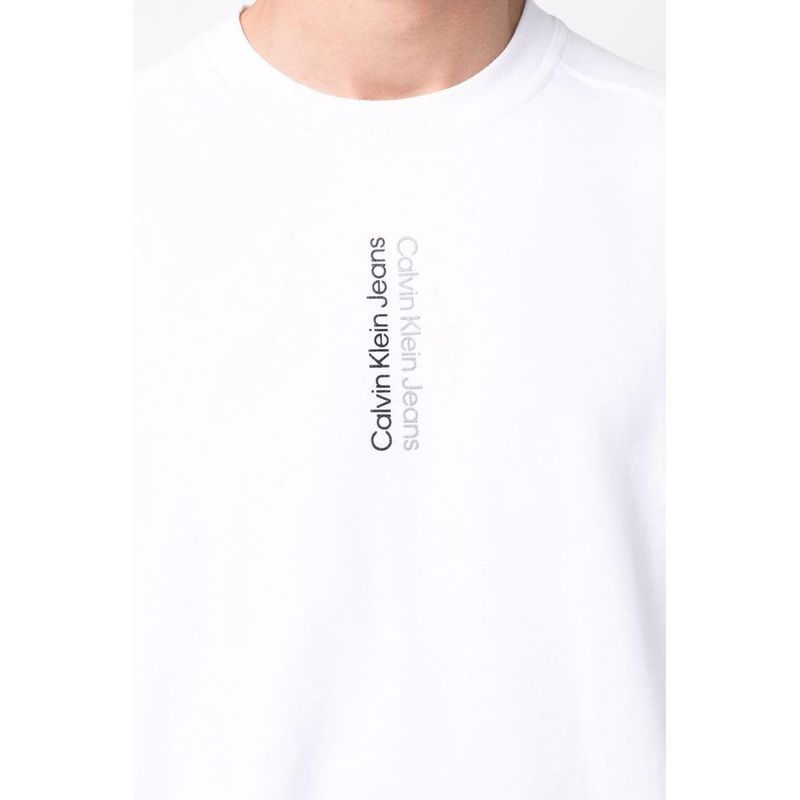 Fashion, accesorii si bijuterii - Barbati - Imbracaminte - Hanorace barbati - Hanorac barbati Calvin Klein Jeans J30J320029, 2XL INTL, Alb - Infinity.ro