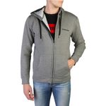 Fashion, accesorii si bijuterii - Barbati - Imbracaminte - Hanorace barbati - Hanorac barbati Carrera Jeans,  L INTL, Gri - Infinity.ro