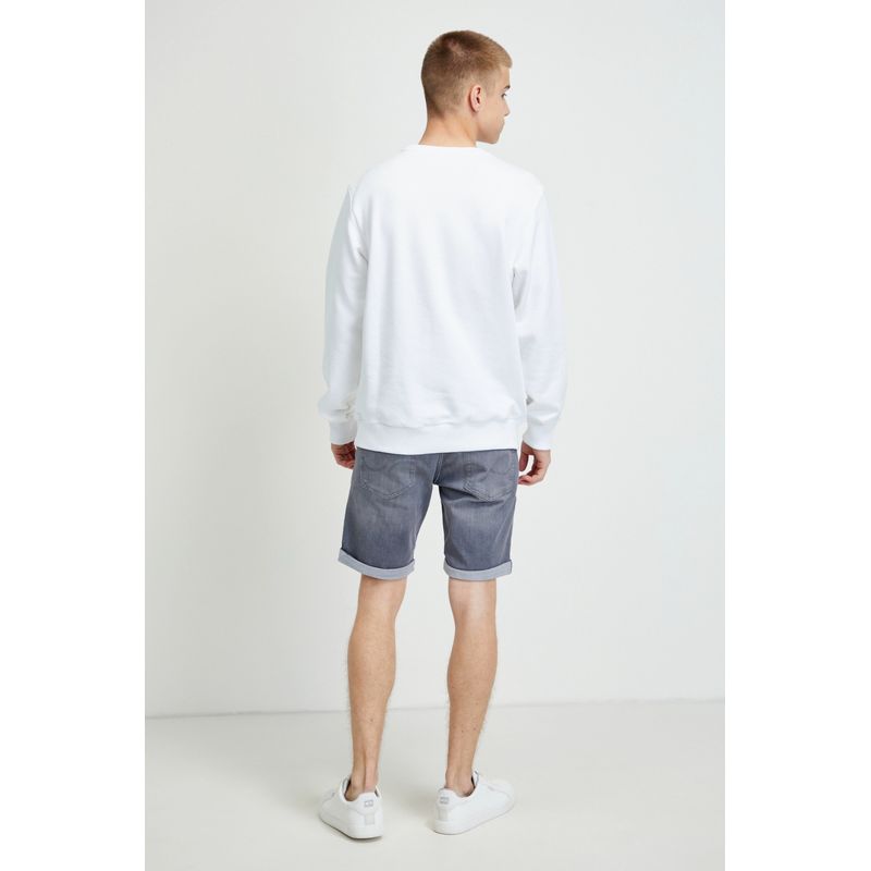 Fashion, accesorii si bijuterii - Barbati - Imbracaminte - Hanorace barbati - Hanorac barbati Diesel SEGR-S-GIRK, 2XL INTL, Alb - Infinity.ro