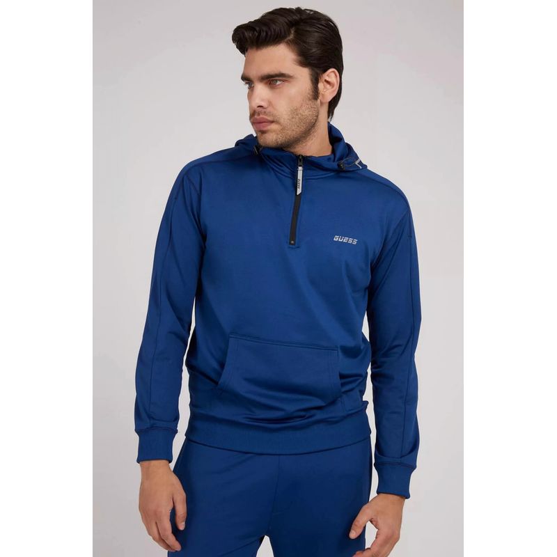 Fashion, accesorii si bijuterii - Barbati - Imbracaminte - Hanorace barbati - Hanorac barbati Guess U1BA43 Albastru  L INTL - Infinity.ro
