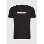 Fashion, accesorii si bijuterii - Barbati - Imbracaminte - Tricouri si bluze barbati - Tricou barbati Tommy Hilfiger UM0UM02348 M INTL Negru - Infinity.ro