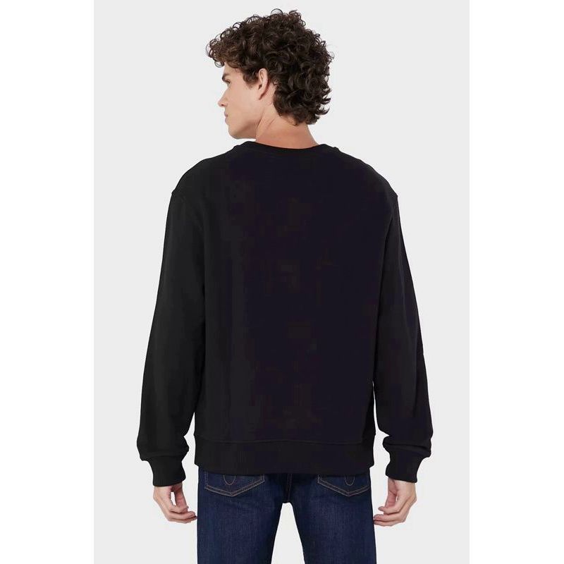 Fashion, accesorii si bijuterii - Barbati - Imbracaminte - Tricouri si bluze barbati - Bluza Calvin Klein Jeans J30J3020044 XL INTL Negru - Infinity.ro