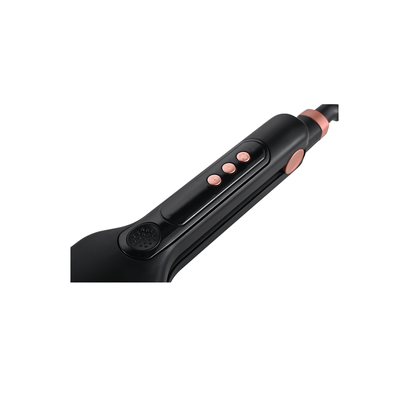 Ingrijire personala si Cosmetice - Aparate & accesorii ingrijire personala - Hair styling - Ondulatoare - Placa pentru ondulat parul in valuri Zilan ZLN9495, 7 trepte de temperatura, temperatura maxima 210°C, afisaj LED, 82W - Infinity.ro