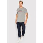 Fashion, accesorii si bijuterii - Barbati - Imbracaminte - Tricouri si bluze barbati - Tricou barbati Tommy Hilfiger UM0UM02348 S INTL Gri - Infinity.ro