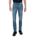 Fashion, accesorii si bijuterii - Barbati - Imbracaminte - Pantaloni barbati - Blugi barbati Regular fit, Harmont & Blaine W01234J76 M INTL Albastru - Infinity.ro