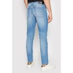 Fashion, accesorii si bijuterii - Barbati - Imbracaminte - Pantaloni barbati - Blugi pentru barbati Calvin Klein, Slim fit, W32-L32 US Albastru - Infinity.ro