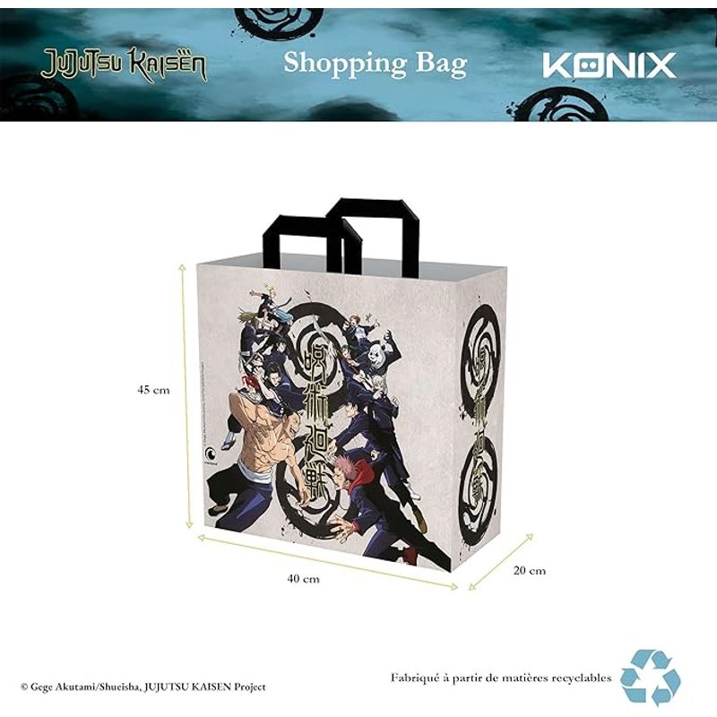 Sport si Outdoor - Articole de voiaj - Genti voiaj - Geanta de cumparaturi Konix Naruto Shippuden - Infinity.ro