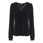 Fashion, accesorii si bijuterii - Femei - Imbracaminte femei - Camasi si bluze femei - Bluza dama Calvin Klein M0LH7876 S INTL Negru - Infinity.ro