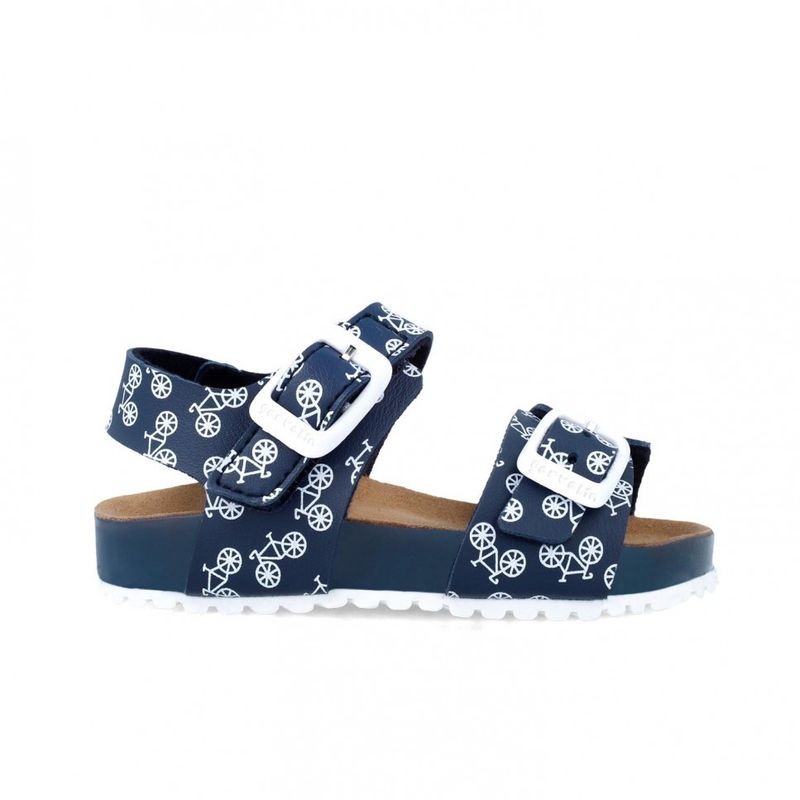 Fashion, accesorii si bijuterii - Copii - Incaltaminte copii - Sandale copii - Sandale pentru copii Biciclete Garvalin, azul marino (Marime: 29) - Infinity.ro