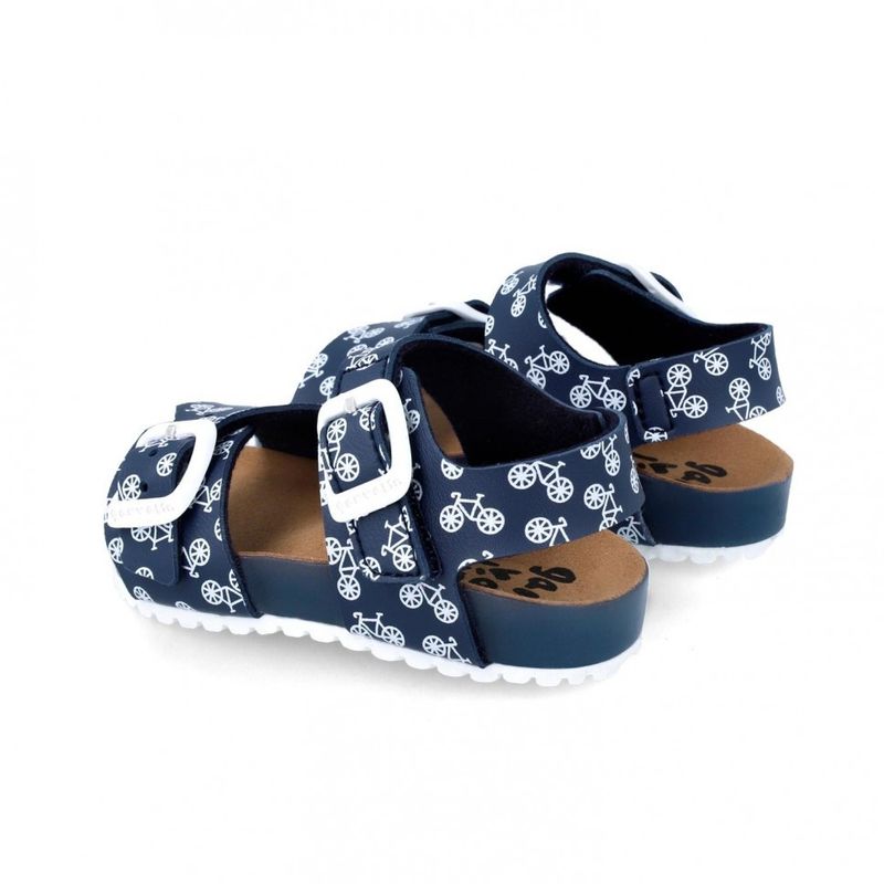 Fashion, accesorii si bijuterii - Copii - Incaltaminte copii - Sandale copii - Sandale pentru copii Biciclete Garvalin, azul marino (Marime: 29) - Infinity.ro