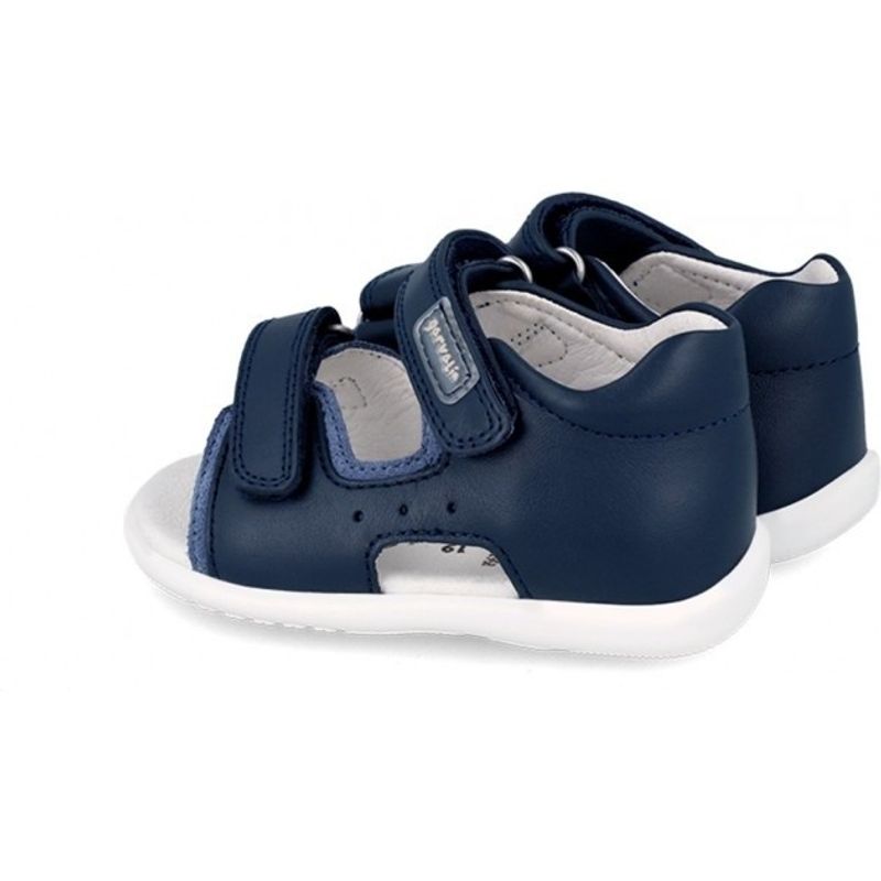 Fashion, accesorii si bijuterii - Copii - Incaltaminte copii - Sandale copii - Sandale din piele pentru copii Garvalin, ocean (Marime: 23) - Infinity.ro