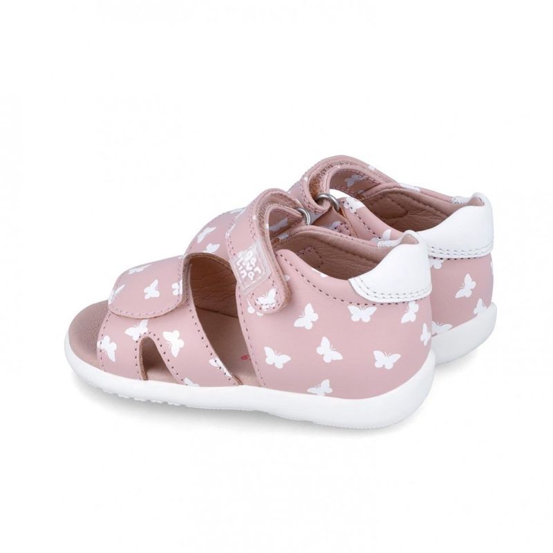 Fashion, accesorii si bijuterii - Copii - Incaltaminte copii - Sandale copii - Sandale Primii Pasi pentru Copii Fluturasi Garvalin, cuarzo (Marime: 24) - Infinity.ro