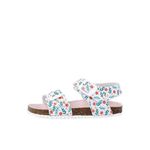 Fashion, accesorii si bijuterii - Copii - Incaltaminte copii - Sandale copii - Sandale pentru copii Floricele Garvalin, blanco (Marime: 27) - Infinity.ro