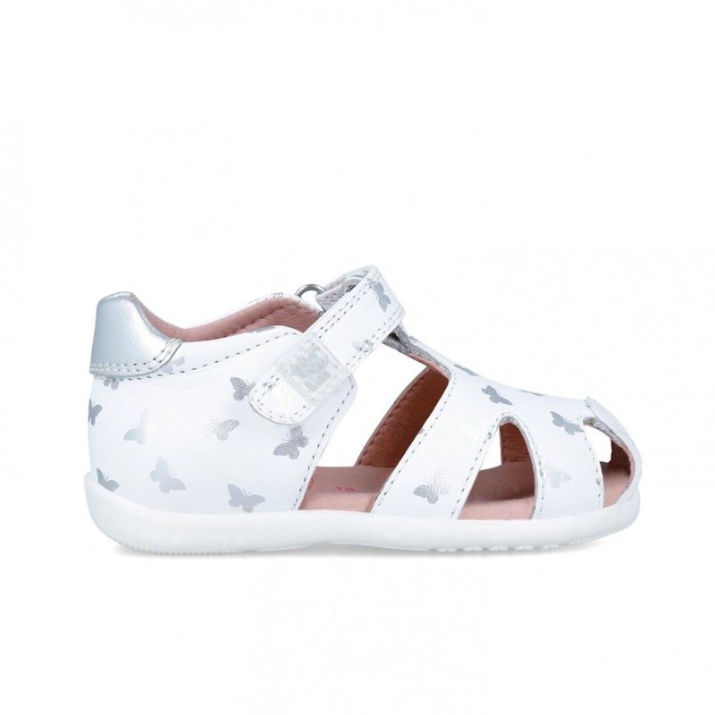 Fashion, accesorii si bijuterii - Copii - Incaltaminte copii - Sandale copii - Sandale Primii Pasi pentru Copii Garvalin, blanco (Marime: 24) - Infinity.ro