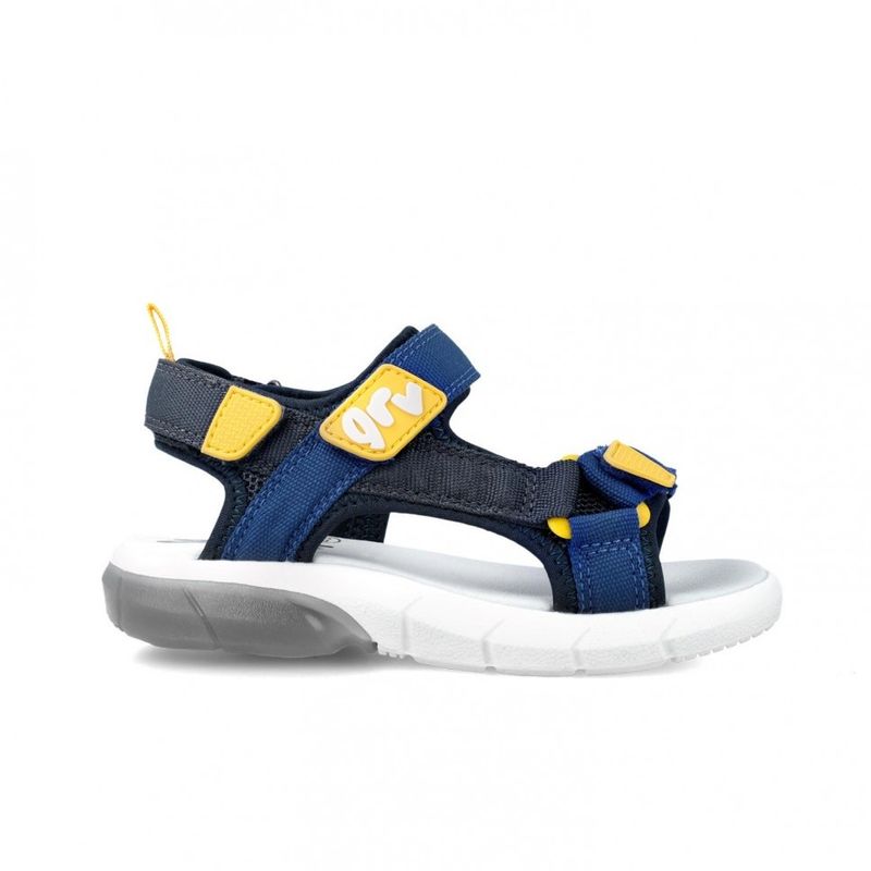 Fashion, accesorii si bijuterii - Copii - Incaltaminte copii - Sandale copii - Sandale cu velcro pentru copii Garvalin, azul (Marime: 33) - Infinity.ro