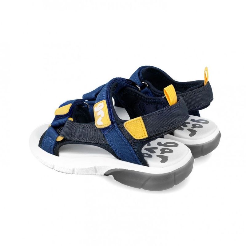 Fashion, accesorii si bijuterii - Copii - Incaltaminte copii - Sandale copii - Sandale cu velcro pentru copii Garvalin, azul (Marime: 33) - Infinity.ro