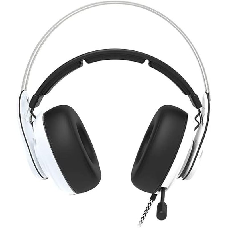 PC, gaming si accesorii - Gaming - Accesorii gaming - Controlere, Volane si Casti gaming - Set casti gaming, Venom, Sabre, Microfon, 1.5 m, alb - Infinity.ro