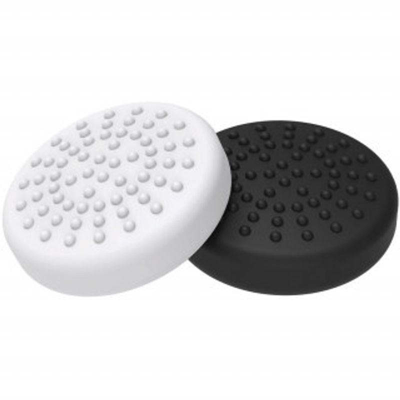 PC, gaming si accesorii - Gaming - Accesorii gaming - Accesorii console gaming - Manere pentru degetul mare, Venom, pentru Nintendo Switch, alb/negru - Infinity.ro