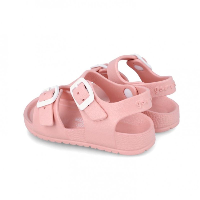 Fashion, accesorii si bijuterii - Copii - Incaltaminte copii - Sandale copii - Sandale din cauciuc pentru copii Garvalin, nude (Marime: 30) - Infinity.ro