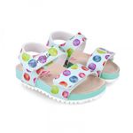 Fashion, accesorii si bijuterii - Copii - Incaltaminte copii - Sandale copii - Sandale din piele pentru copii Baloane colorate, Garvalin, sky (Marime: 28) - Infinity.ro