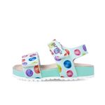 Fashion, accesorii si bijuterii - Copii - Incaltaminte copii - Sandale copii - Sandale din piele pentru copii Baloane colorate, Garvalin, sky (Marime: 28) - Infinity.ro