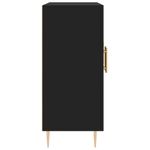 Casa si Gradina - Mobilier - Comode si corpuri - Comode - Dulap, negru, 90x34x80 cm, lemn compozit - Infinity.ro