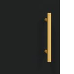 Casa si Gradina - Mobilier - Comode si corpuri - Comode - Dulap, negru, 90x34x80 cm, lemn compozit - Infinity.ro