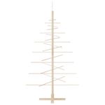 Casa si Gradina - Decoratiuni - Decoratiuni de sezon - Brad de Craciun din lemn decorativ, 150 cm, lemn de pin masiv - Infinity.ro