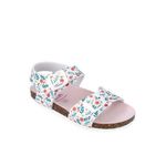 Fashion, accesorii si bijuterii - Copii - Incaltaminte copii - Sandale copii - Sandale pentru copii Floricele Garvalin, blanco (Marime: 29) - Infinity.ro
