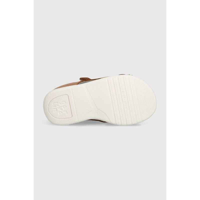 Fashion, accesorii si bijuterii - Copii - Incaltaminte copii - Sandale copii - Sandale din piele pentru copii Garvalin, arena (Marime: 24) - Infinity.ro
