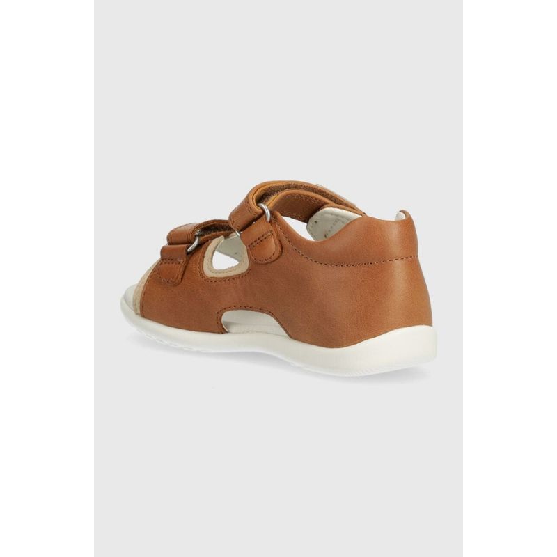 Fashion, accesorii si bijuterii - Copii - Incaltaminte copii - Sandale copii - Sandale din piele pentru copii Garvalin, arena (Marime: 24) - Infinity.ro