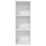Casa si Gradina - Mobilier - Biblioteci si rafturi - Biblioteci - Biblioteca, alb, 40x30x114 cm, lemn prelucrat - Infinity.ro