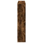 Casa si Gradina - Mobilier - Biblioteci si rafturi - Biblioteci - Biblioteca, stejar fumuriu, 137,5x29x137,5 cm, lemn prelucrat - Infinity.ro