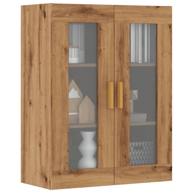Casa si Gradina - Mobilier - Comode si corpuri - Comode - Dulap de perete suspendat, stejar artizanal, 69,5x34x90 cm - Infinity.ro