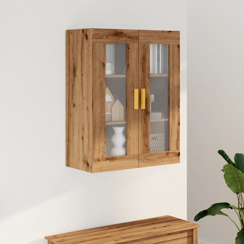 Casa si Gradina - Mobilier - Comode si corpuri - Comode - Dulap de perete suspendat, stejar artizanal, 69,5x34x90 cm - Infinity.ro