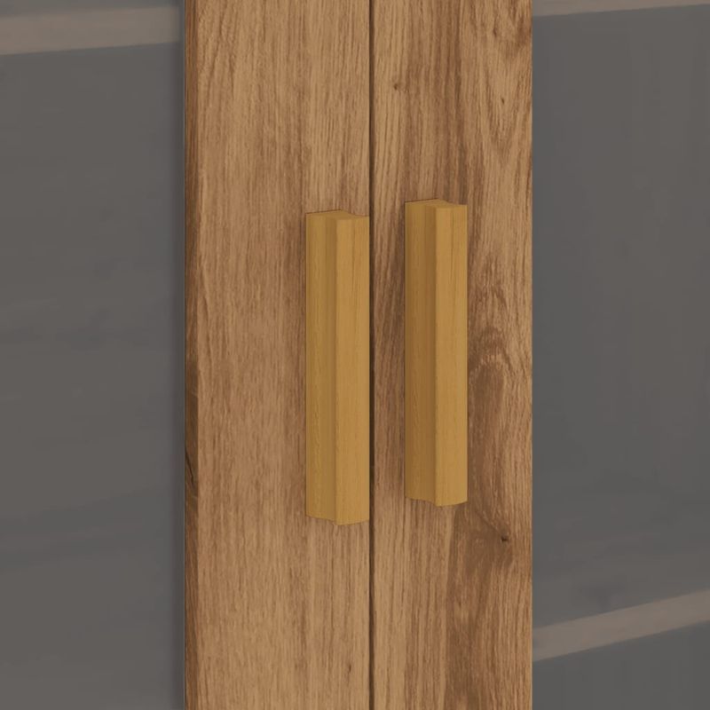 Casa si Gradina - Mobilier - Comode si corpuri - Comode - Dulap de perete suspendat, stejar artizanal, 69,5x34x90 cm - Infinity.ro