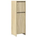 Casa si Gradina - Mobilier - Seturi de mobilier - Seturi baie - Set mobilier de baie, 3 piese, stejar sonoma, lemn prelucrat - Infinity.ro