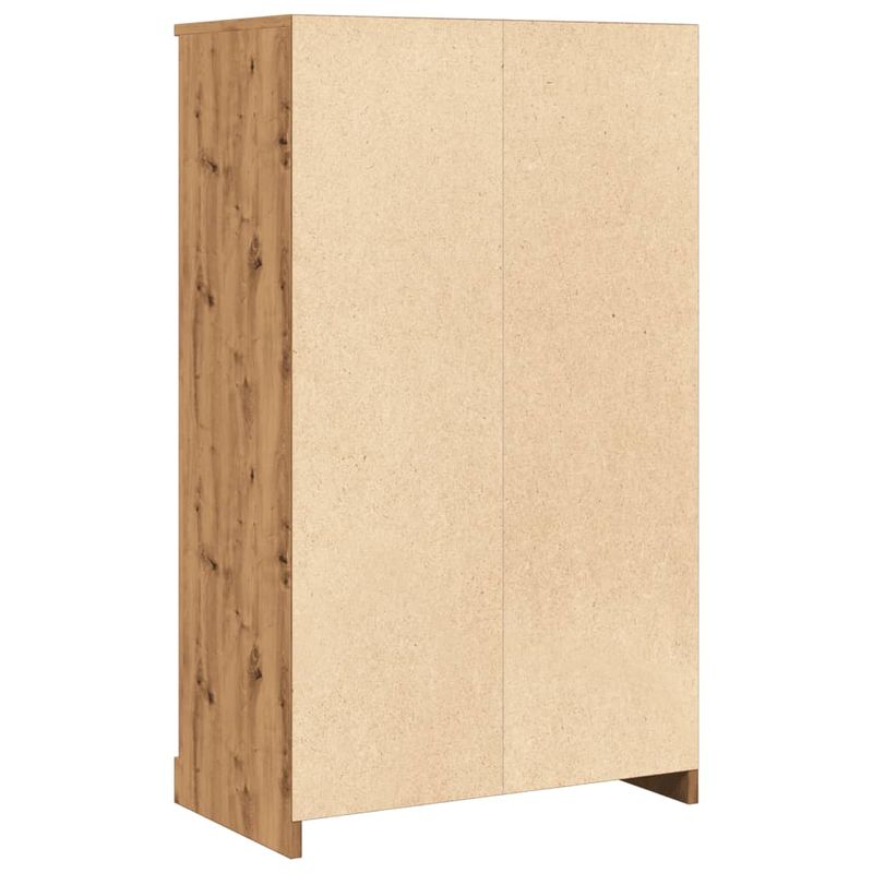 Casa si Gradina - Mobilier - Comode si corpuri - Corpuri bucatarie - Dulap inalt, stejar artizanal, 60x35,5x103,5 cm, lemn prelucrat - Infinity.ro