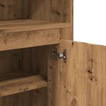 Casa si Gradina - Mobilier - Comode si corpuri - Corpuri bucatarie - Dulap inalt, stejar artizanal, 60x35,5x103,5 cm, lemn prelucrat - Infinity.ro