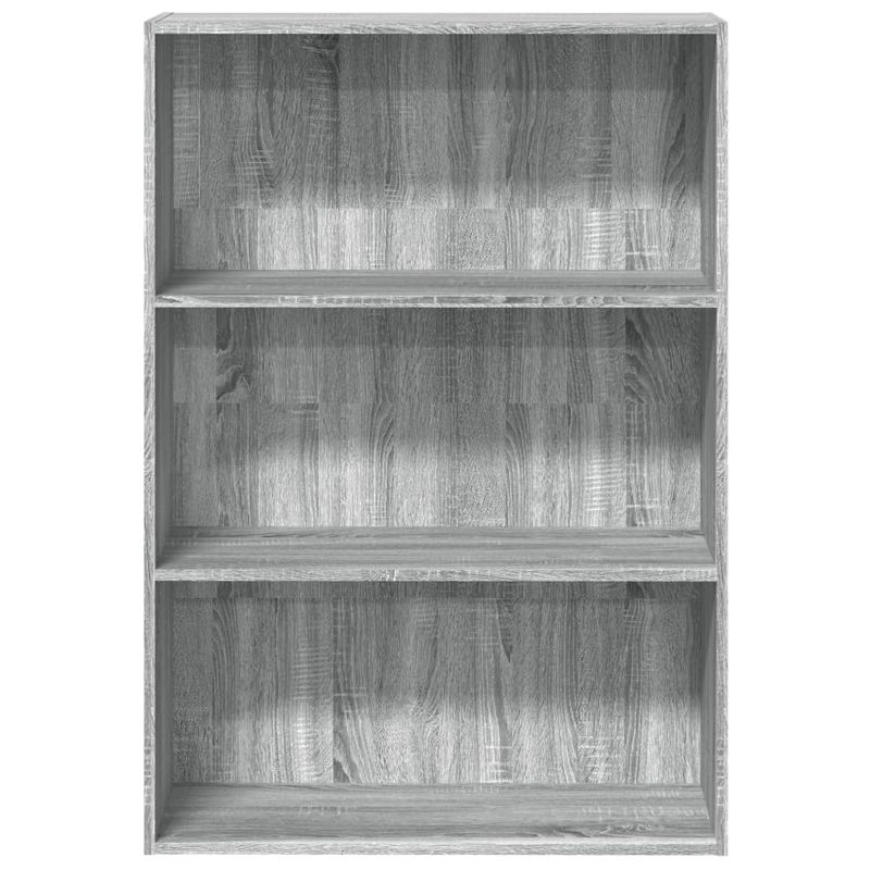 Casa si Gradina - Mobilier - Biblioteci si rafturi - Biblioteci - Biblioteca, gri sonoma, 80x30x114 cm, lemn prelucrat - Infinity.ro