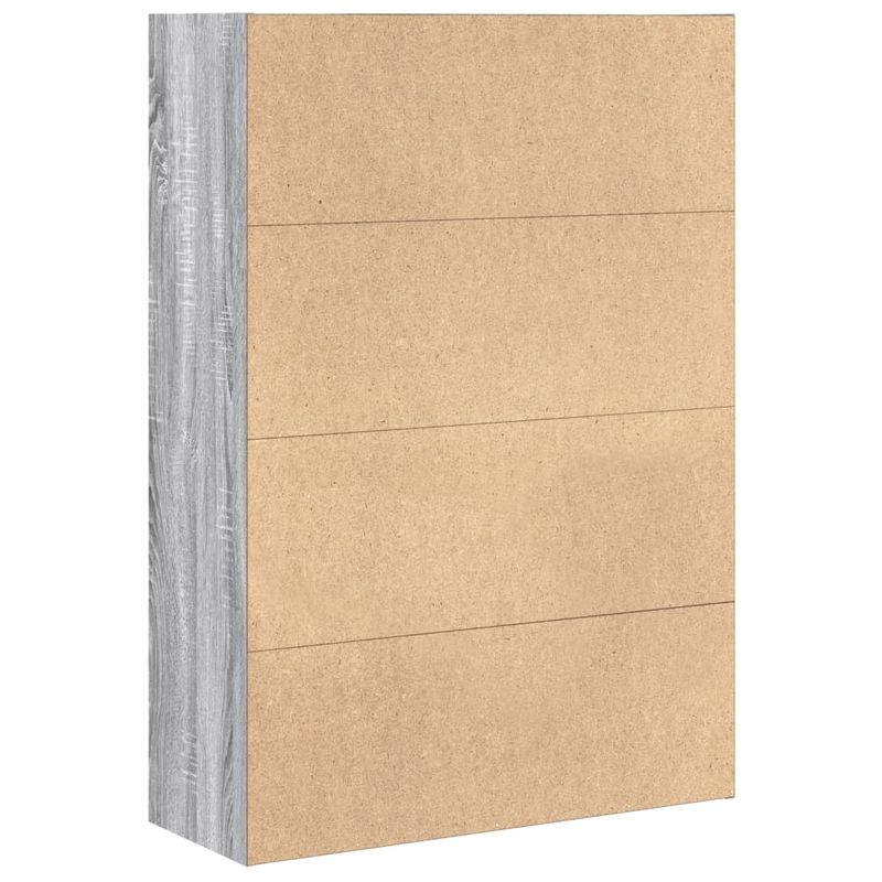 Casa si Gradina - Mobilier - Biblioteci si rafturi - Biblioteci - Biblioteca, gri sonoma, 80x30x114 cm, lemn prelucrat - Infinity.ro