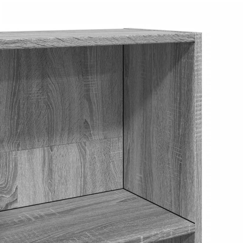Casa si Gradina - Mobilier - Biblioteci si rafturi - Biblioteci - Biblioteca, gri sonoma, 80x30x114 cm, lemn prelucrat - Infinity.ro
