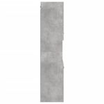 Casa si Gradina - Mobilier - Mobilier baie - Comode baie - Dulap suspendat de baie, gri beton, 30x30x130 cm lemn prelucrat - Infinity.ro