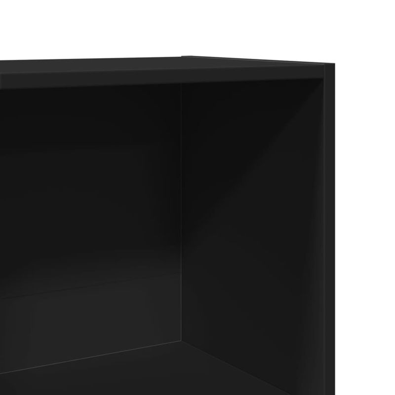 Casa si Gradina - Mobilier - Biblioteci si rafturi - Biblioteci - Biblioteca, negru, 40x30x189 cm, lemn prelucrat - Infinity.ro