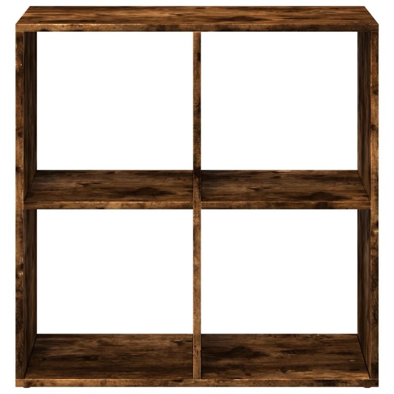 Casa si Gradina - Mobilier - Biblioteci si rafturi - Biblioteci - Biblioteca/separator camera stejar fumuriu 69,5x29x69,5 cm lemn - Infinity.ro