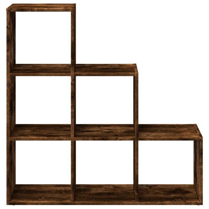 Casa si Gradina - Mobilier - Biblioteci si rafturi - Biblioteci - Biblioteca/separator camera 3 niveluri stejar 99x29x99 cm lemn - Infinity.ro